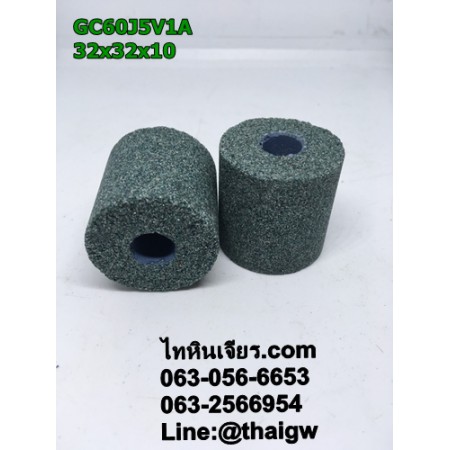 หินเจียร สีเขียว GC60J5V1A 32x32x10